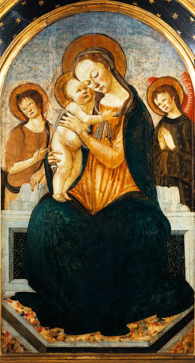 Vergine con Bambino da Jacopo del Sellaio