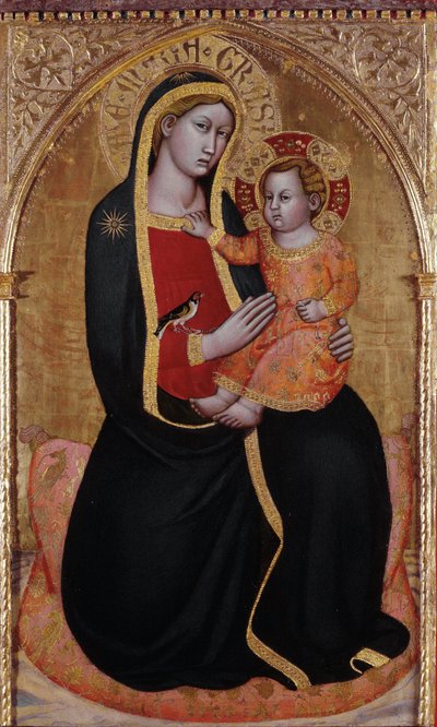 Vergine di Montenero con bambino da Jacopo di (14th century) Michele