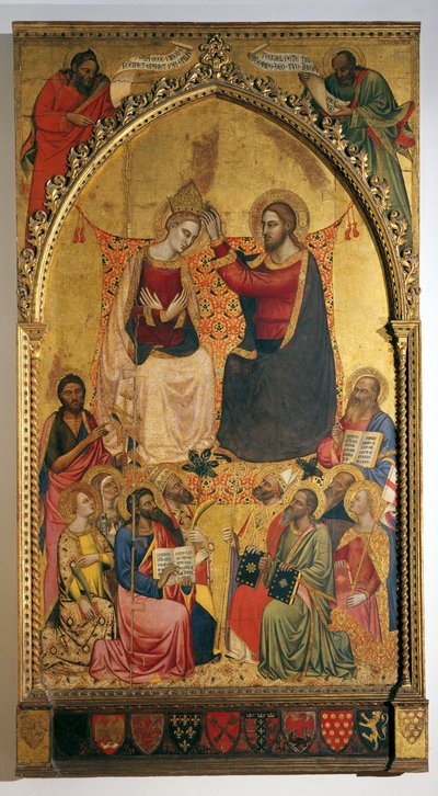 Incoronazione della Vergine e santi da Jacopo di Cione