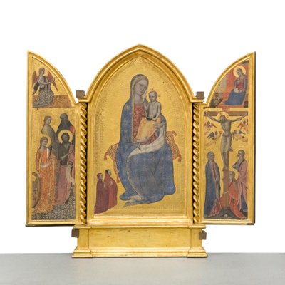 Madonna col Bambino; Annunciazione; Crocifissione e Santi da Jacopo di Cione