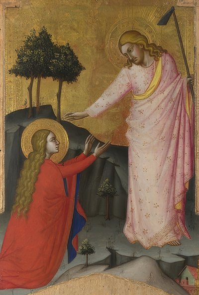 Noli me Tangere. Circa 1368-70 da Jacopo di Cione