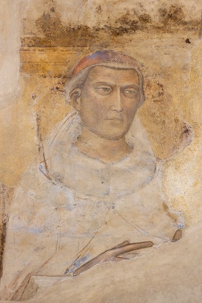 Ritratto di Santo (St. Yves Hélory?) da Jacopo di Cione