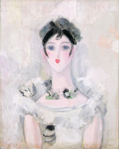 Ritratto di una Giovane Donna con Corsetto di Pizzo, c.1925-6 da Jacqueline Marval