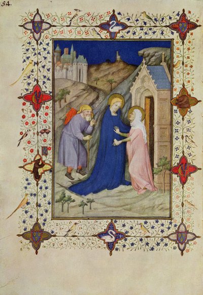 MS 11060-11061 Ore di Notre Dame: Laudes, La Visitazione, dal 