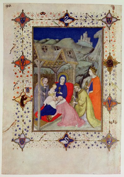 MS 11060-11061 Ore di Notre Dame: Sesta, Adorazione dei Magi, dal 