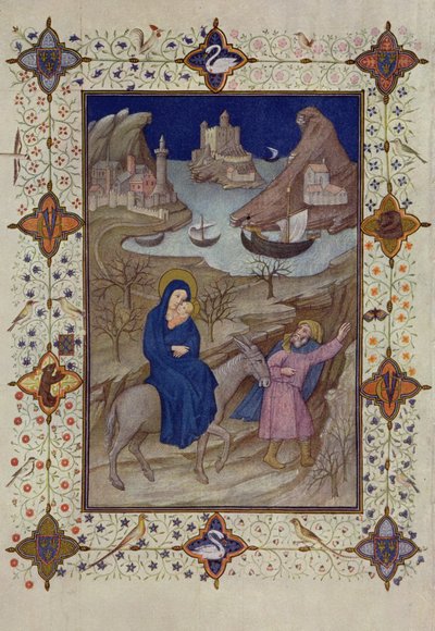 MS 11060-11061 Ore di Notre Dame: Vespri, La fuga in Egitto, dalle 