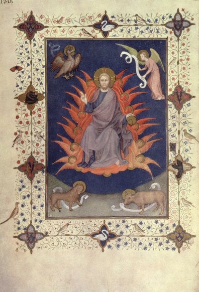 MS 11060-11061 Salmi di Penitenza: Cristo in Maestà, dal 