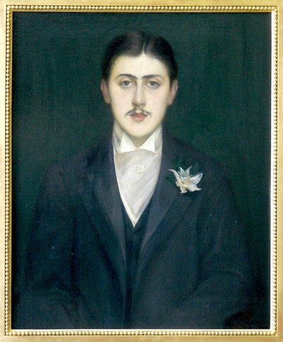 Ritratto di Marcel Proust da Jacques-Emile Blanche