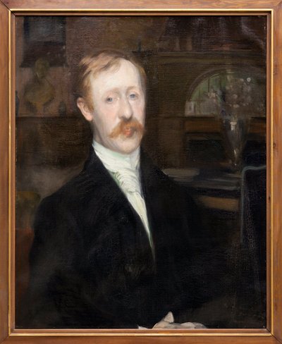 Ritratto di Georges Moore da Jacques Emile Blanche