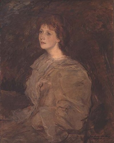 Ritratto di Mabel Beardsley da Jacques Emile Blanche