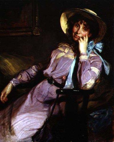 Ritratto di Miss M.D. McEwen da Jacques Emile Blanche