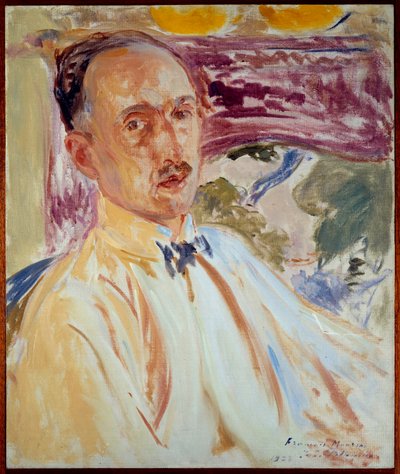 Studio per il ritratto di Francois Mauriac, scrittore francese da Jacques Emile Blanche