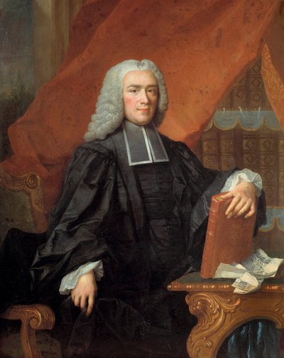 Ritratto di Nicolas René Berryer (1703-1762), tenente di polizia da Jacques François Delyen