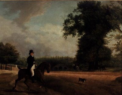 George Luving a cavallo da Jacques Laurent Agasse