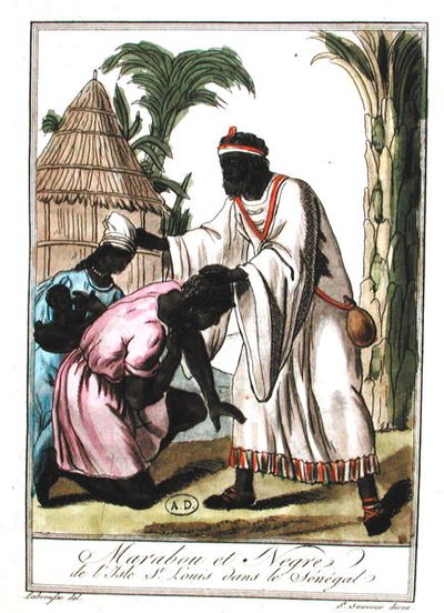 Marabutto di Saint-Louis, Senegal da Jacques (after) Grasset de Saint Sauveur
