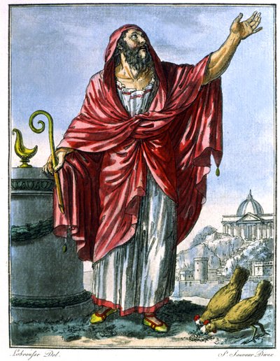 Augure romano da Jacques (after) Grasset de Saint Sauveur
