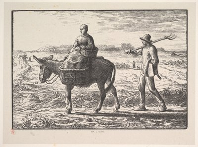 Mattina, dalla serie, Quattro Tempi della Giornata, 1830-75 da Jacques Adrien Lavieille