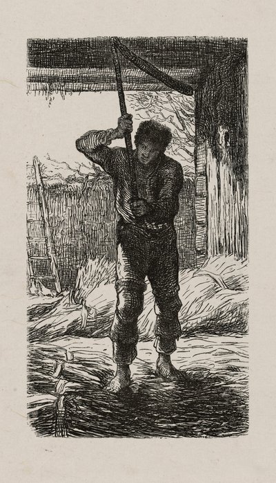 Trebbiatore da Jacques Adrien Lavieille