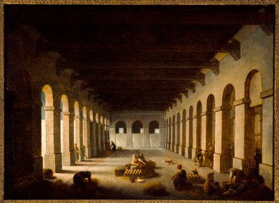 Il mercato della valle, c.1815 da Jacques Albert Senave