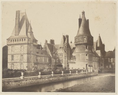 Vista sul castello di Maintenon da Jacques Alexandre Ferrier