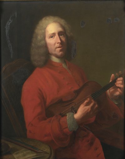 Ritratto del compositore Jean-Philippe Rameau da Jacques Andre Joseph Camelot Aved