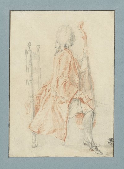 Suonatore di Gamba da Jacques André Portail