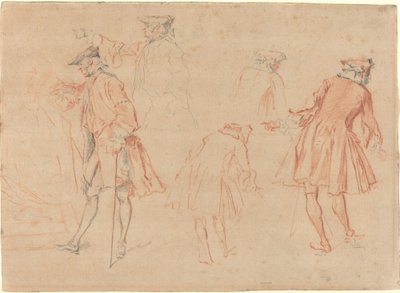 Schizzi di un gentiluomo da Jacques André Portail