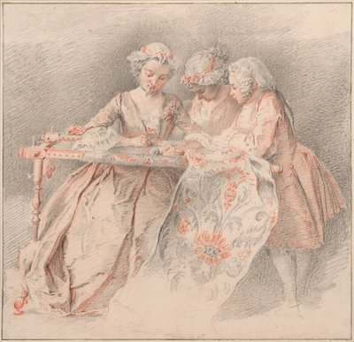 Le ricamatrici da Jacques André Portail