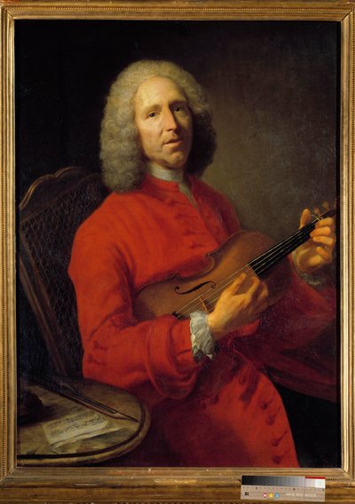 Ritratto di Jean-Philippe Rameau (1683-1764), compositore francese. Ritratto di Jacques Andre Joseph Ave, detto il Camelot o Avet il Batavo (1702-1766). Museo delle Belle Arti di Digione da Jacques Andre Joseph Camelot Aved