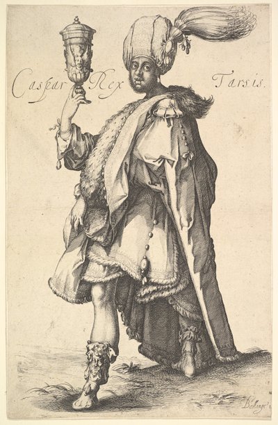 Gaspare, dopo una serie dei tre magi di Jacques Bellange da Jacques Bellange