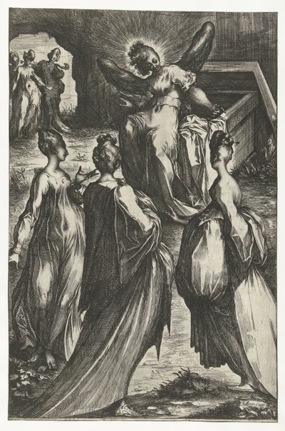 Le tre Marie al sepolcro da Jacques Bellange