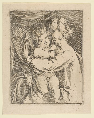 Madonna col Bambino da Jacques Bellange