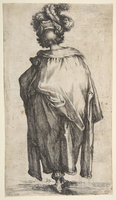 Melchiorre, dalla serie dei Tre Magi da Jacques Bellange