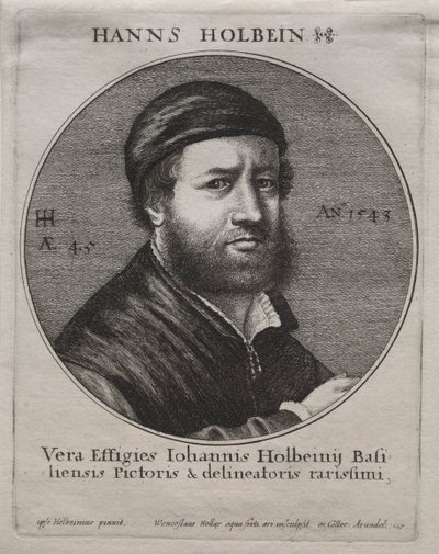 Ritratto di Hans Holbein da Jacques Bellange
