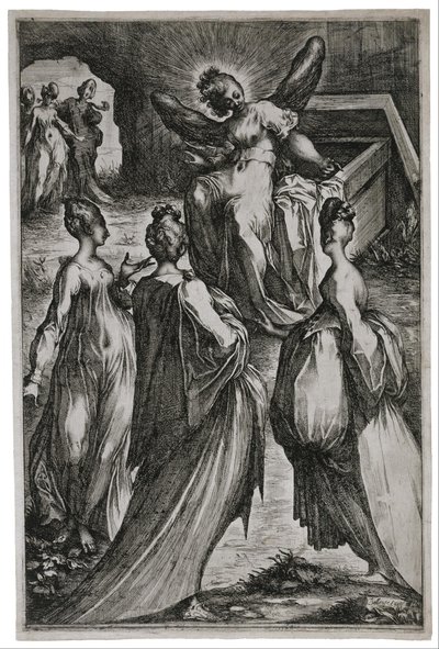 Le sante donne al Sepolcro da Jacques Bellange