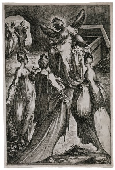 Le sante donne al sepolcro da Jacques Bellange