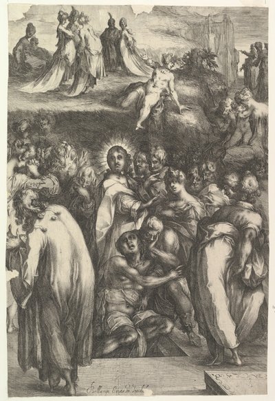 La resurrezione di Lazzaro da Jacques Bellange