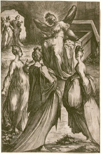 Le tre Marie al sepolcro da Jacques Bellange