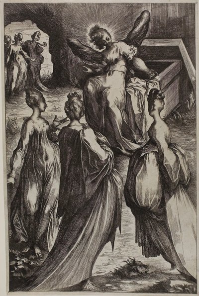 Le tre Marie alla tomba con l