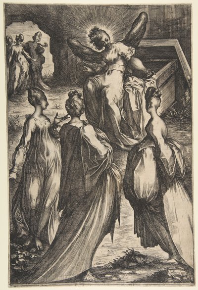 Le tre Marie al sepolcro da Jacques Bellange