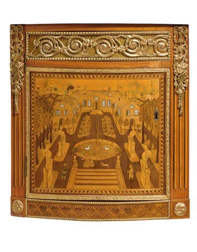 Dettaglio di una Commode Luigi XVI, c.1770-75 da Jacques Birckle