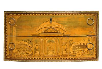 (dettaglio) di una comò Luigi XVI, c.1770-75 da Jacques Birckle