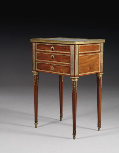 Tavolo da gioco Louis XVI da Jacques Birckle