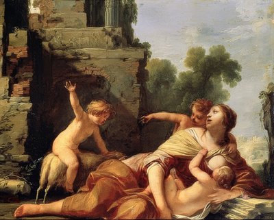 Allegoria della misericordia da Jacques Blanchard