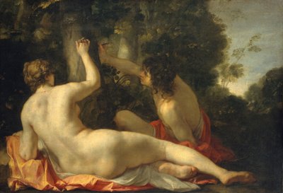 Angelica e Medoro da Jacques Blanchard