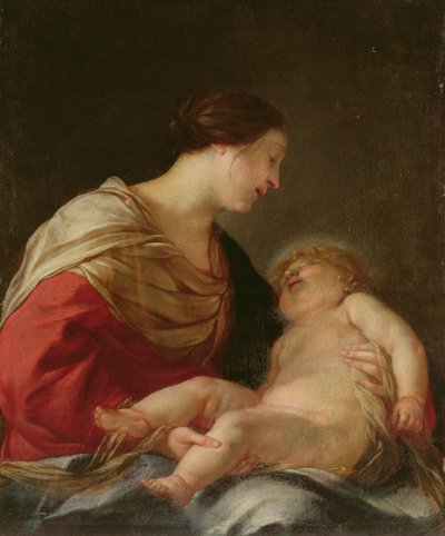 Madonna con Bambino, XVII secolo da Jacques Blanchard