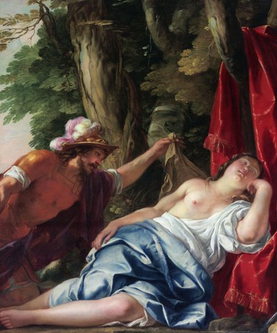 Marte e la vergine vestale da Jacques Blanchard