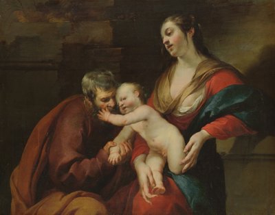 La Sacra Famiglia da Jacques Blanchard