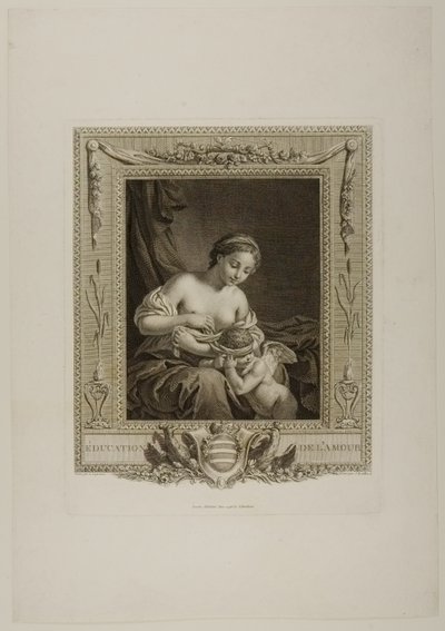 Educazione di Cupido da Jacques Bouillard