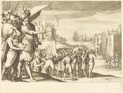 Assalto a Due Fortezze da Jacques Callot